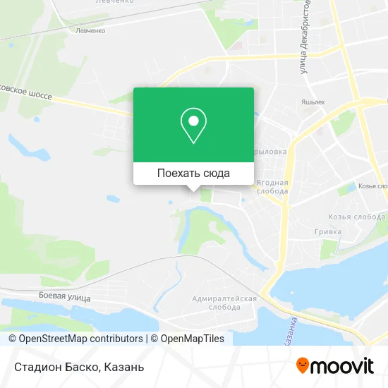Карта Стадион Баско