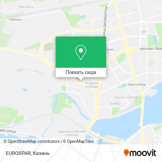Карта EUROSPAR