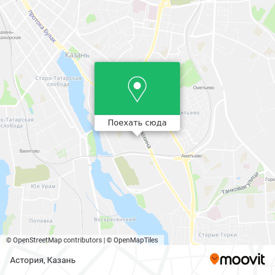Карта Астория