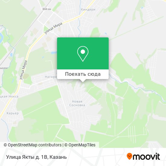 Карта Улица Якты д. 1В