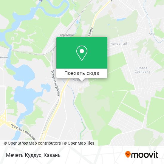 Карта Мечеть  Куддус