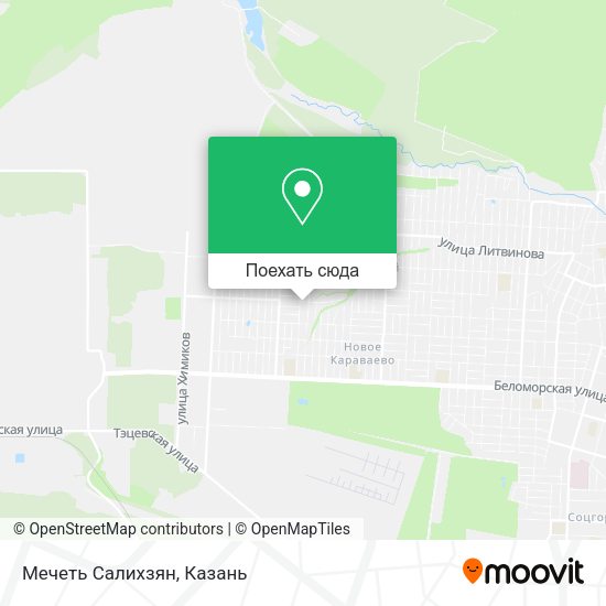Карта Мечеть Салихзян