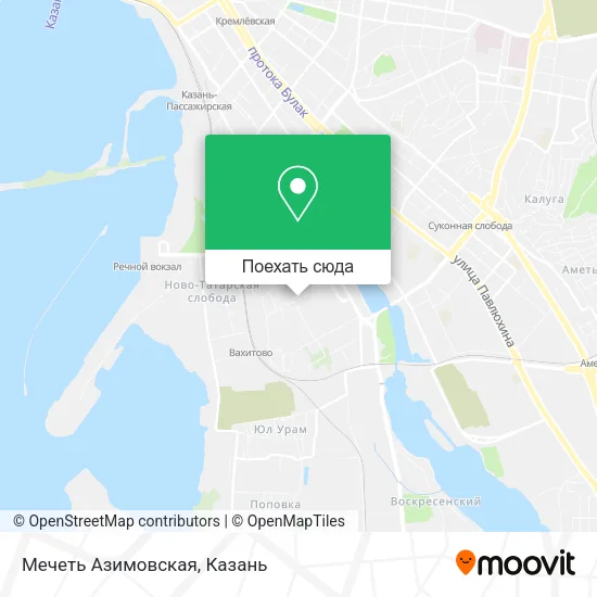 Карта Мечеть Азимовская