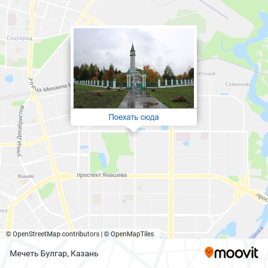 Карта Мечеть Булгар