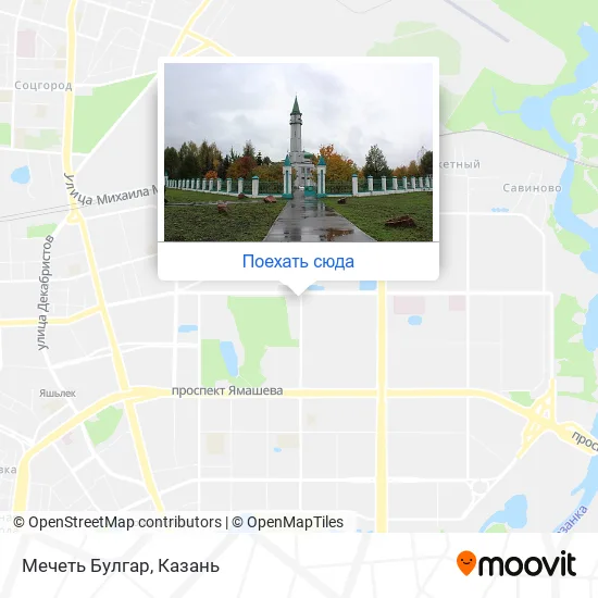 Карта Мечеть Булгар