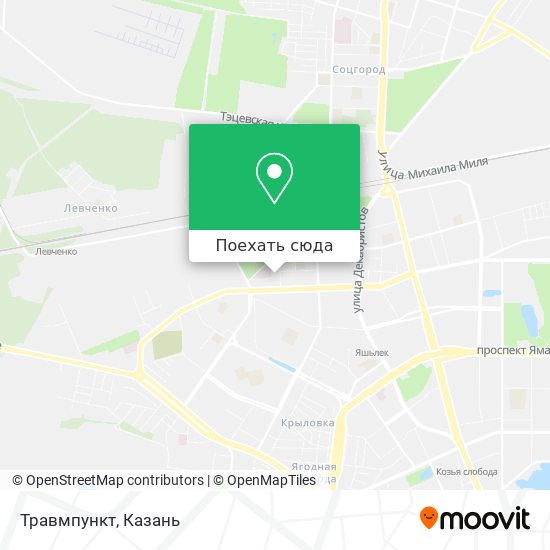Карта Травмпункт