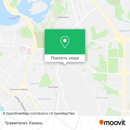 Карта Травмпункт