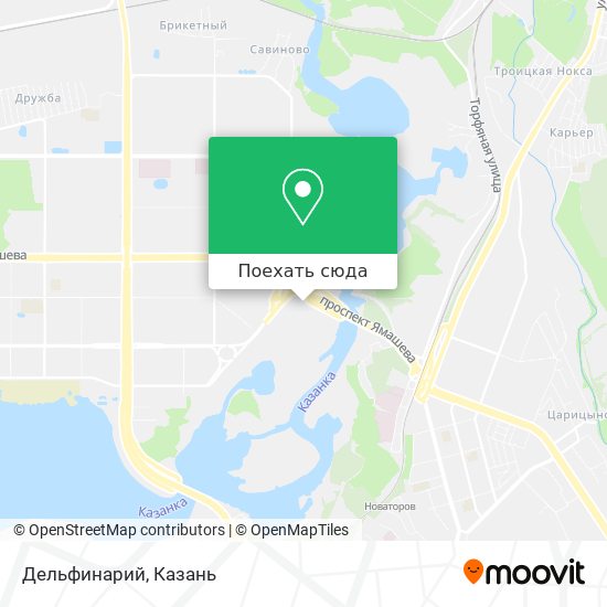 Карта Дельфинарий