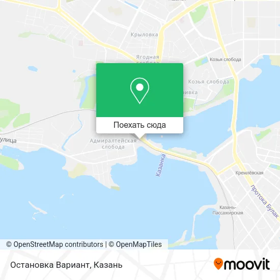 Карта Остановка Вариант