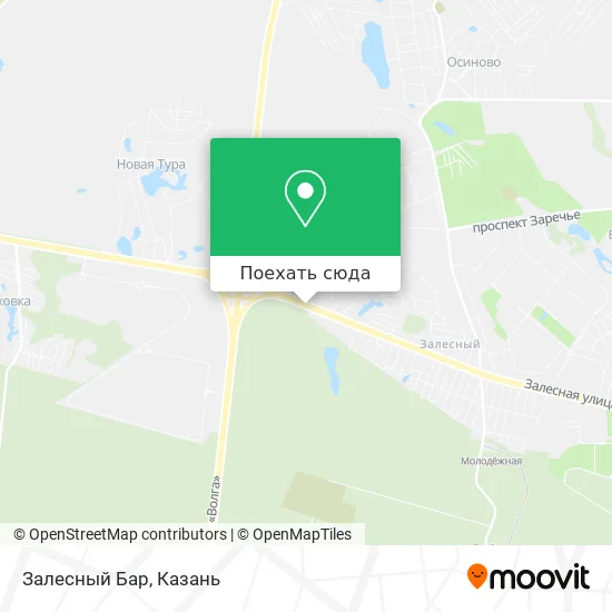 Карта Залесный Бар
