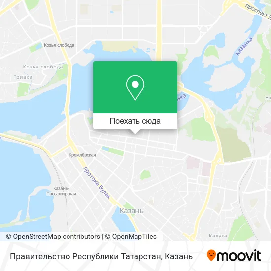 Карта Правительство Республики Татарстан