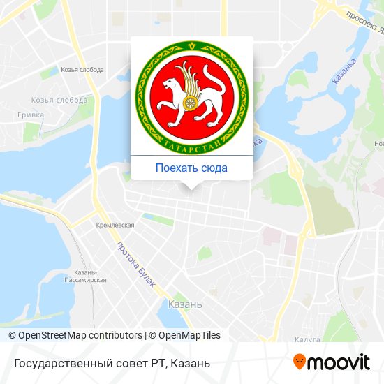 Карта Государственный совет РТ