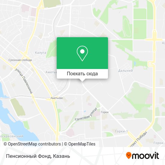 Карта Пенсионный Фонд
