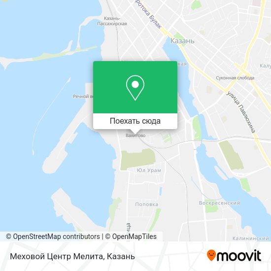 Карта Меховой Центр Мелита