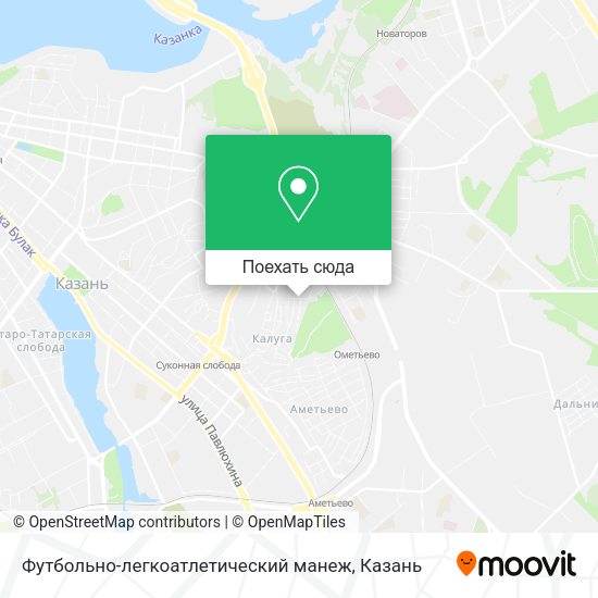 Карта Футбольно-легкоатлетический манеж