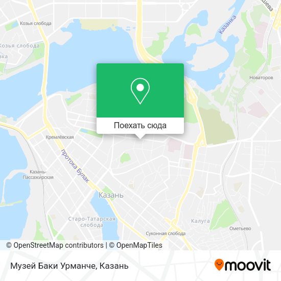 Карта Музей Баки Урманче
