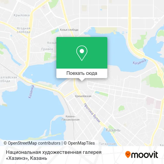 Карта Национальная художественная галерея «Хазинэ»