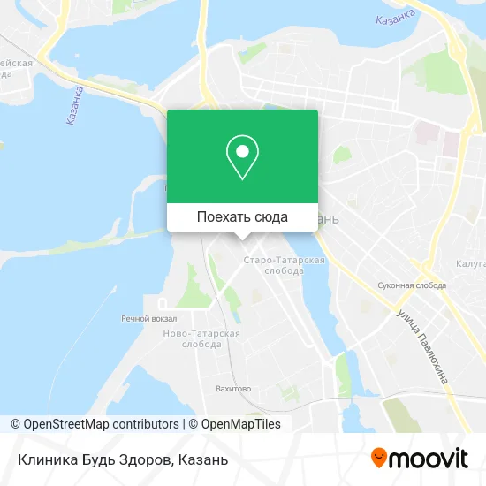 Карта Клиника Будь Здоров