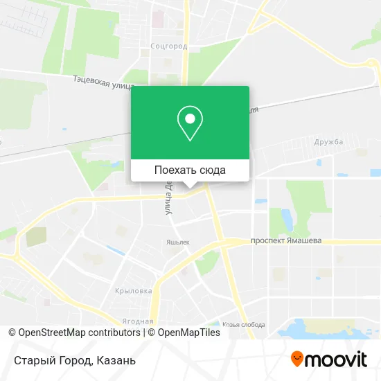 Карта Старый Город