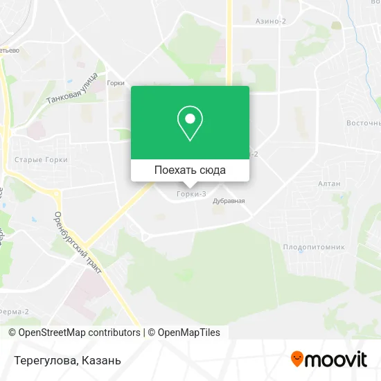 Карта Терегулова
