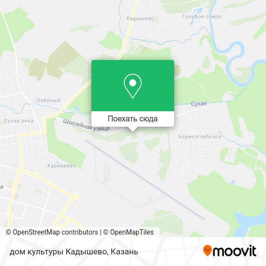Карта дом культуры Кадышево