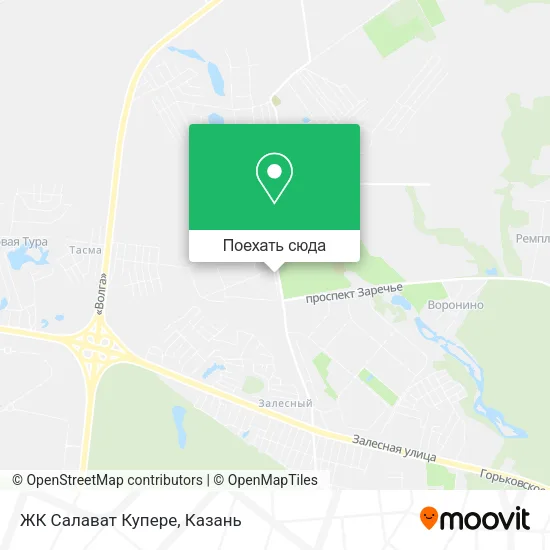 Карта ЖК Салават Купере