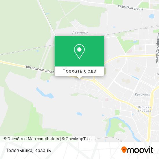 Карта Телевышка