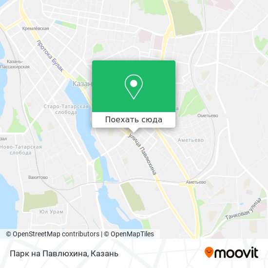 Карта Парк на Павлюхина