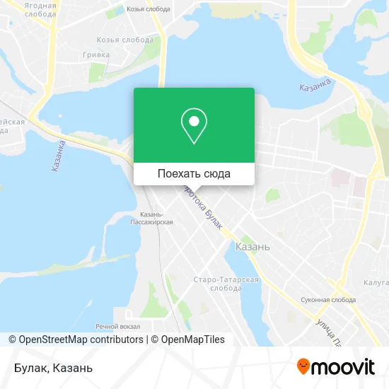 Карта Булак