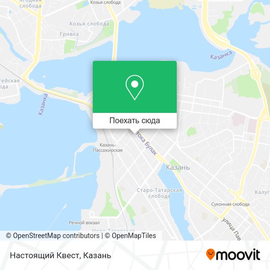 Карта Настоящий Квест