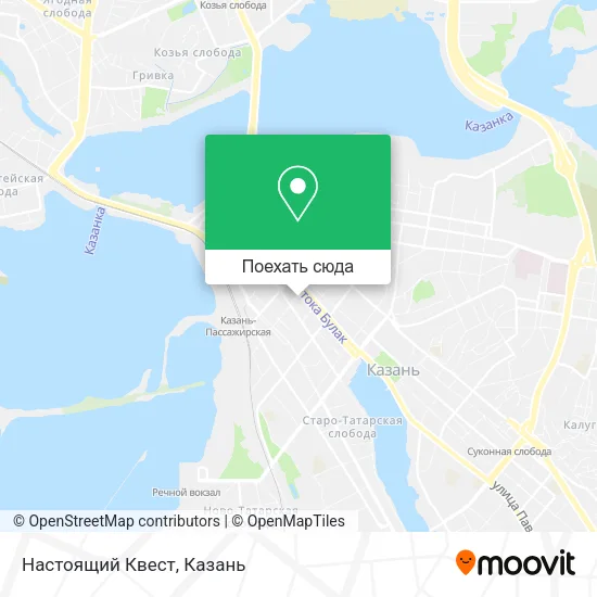 Карта Настоящий Квест