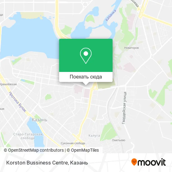 Карта Korston Bussiness Centre