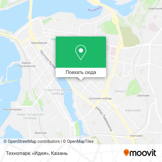 Карта Технопарк «Идея»