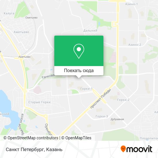 Карта Санкт Петербург