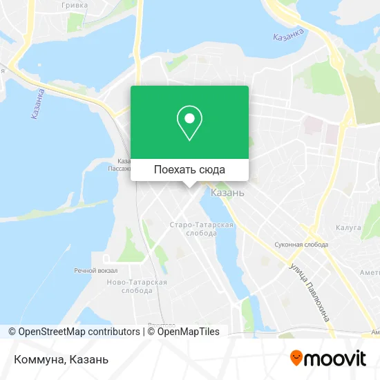 Карта Коммуна