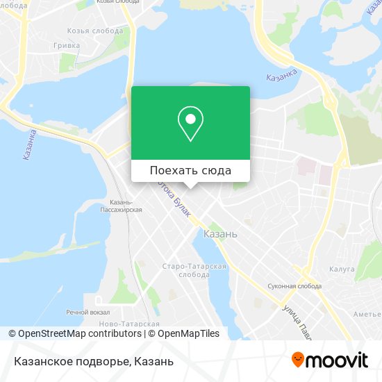 Карта Казанское подворье