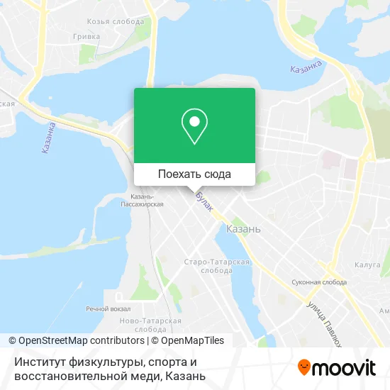 Карта Институт физкультуры, спорта и восстановительной меди