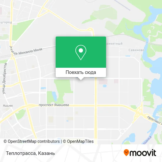 Карта Теплотрасса