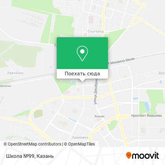 Карта Школа №99