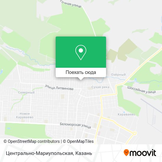 Карта Центрально-Мариупольская