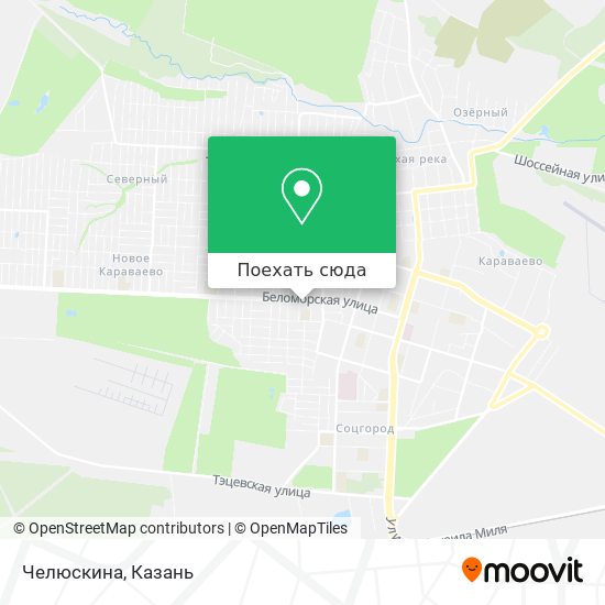 Карта Челюскина