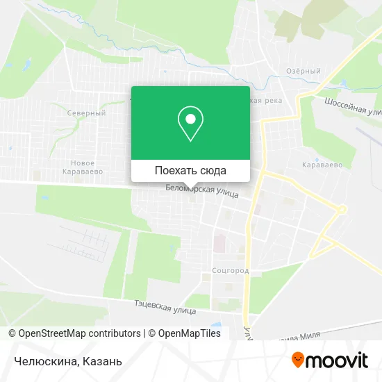 Карта Челюскина