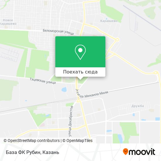 Карта База ФК Рубин