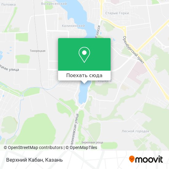 Карта Верхний Кабан