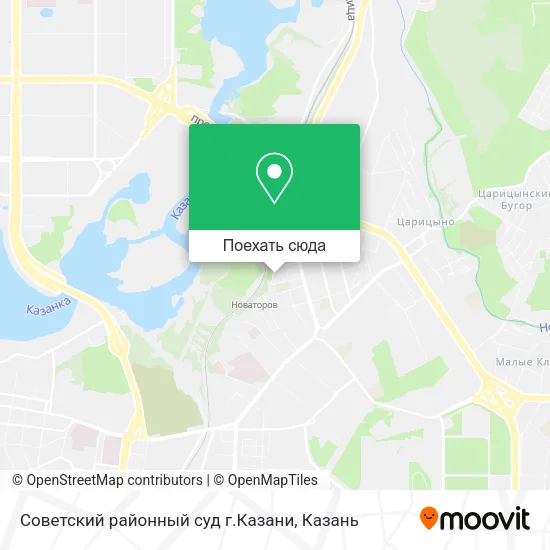 Карта Советский районный суд г.Казани
