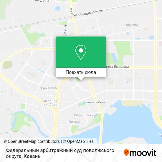 Карта Федеральный арбитражный суд поволжского округа