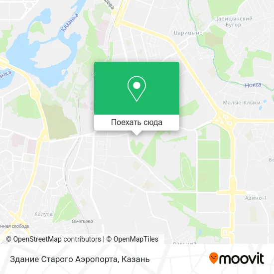 Карта Здание Старого Аэропорта