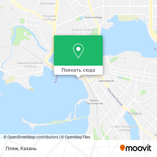 Карта Пляж