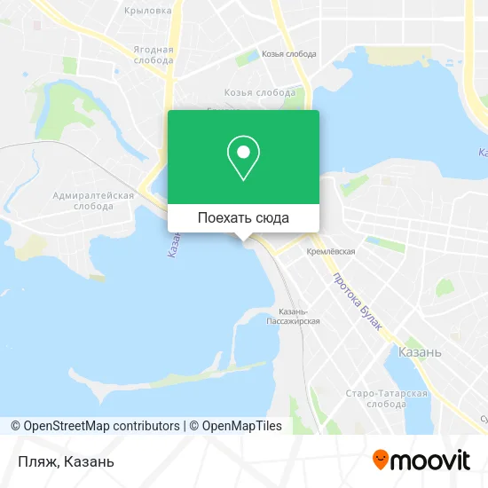 Карта Пляж