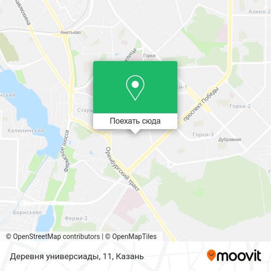 Карта Деревня универсиады, 11